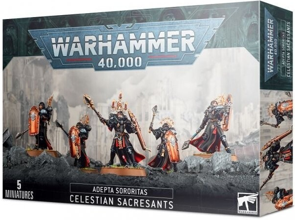 GW Warhammer 40,000: Adepta Sororitas Celestian Sacresants