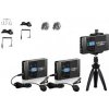 Comica CVM-WS60 Combo mikroportový klopový set pre Smartfóny / Fotoaparáty / Kamery