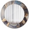Abstraktná tekutina Abstraktná tekutina Okrúhle zrkadlo rám s potlačou lsdo-00282
