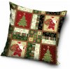 TipTrade Vianočná Vianočný patchwork 40 x 40 cm