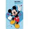 DETEXPOL Detský uterák Mickey hviezdičky Bavlna Froté, 50/30 cm