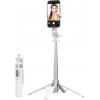 Selfie Stick Bluetooth selfie tyč + stojan, biela