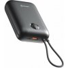 SWISSTEN POWER BANK VOLTBOX 35W 30000 mAh S INTEGROVANÝMI KABELY USB-C A LIGHTNING ČERNÁ 22013938