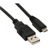 Solight SSC1301E USB 2.0 A konektor - USB B micro konektor, sáček, 1m