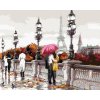 zuty Maľovanie podľa čísel - Most v Paríži (Richard Macneil), 80x100 cm, vypnuté plátno na rám (8596530049999)