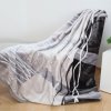 DomTextilu Teplá deka v odtieňoch sivej a béžovej farby 160x210