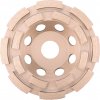 Extol Kotúč brúsny diamantový dvojradový, 115mm, pozdĺžne lamely, 115mm, výška segmentu 5mm, počet segment 8703121