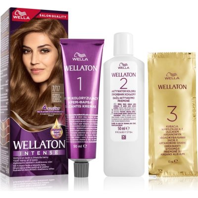Wella Wellaton Intense permanentná farba na vlasy s arganovým olejom odtieň 7/17 Frosted Chocolate 1 ks