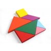 Modré z nebe Tangram barevný (plastová krabička)