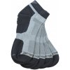 Unisex ponožky BUSHMAN Short Set 2,5 tmavo šedá 36-38