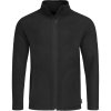 Stedman Mikina Fleece Jacket Men na zip, pánská COT05503005913-black opal 3XL Černý opál