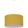 Duolla | Duolla - Luster na lanku BRISTOL 1xE27/15W/230V pr. 45 cm žltá/biela | DU81334