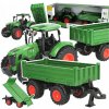 Traktor s prívesom poľnohospodársky stroj 1:24 Malý Farmár Stator Z1004