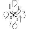 Dizajnové nástenné nalepovacie hodiny I211NL black IncantesimoDesign 85cm