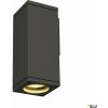 SLV 229525 THEO WALL OUT Nástenné svietidlo hranaté antracitové GU10 max. 35 W