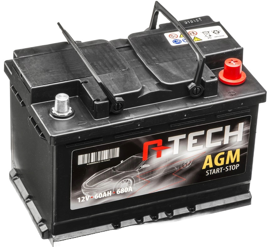 A-TECH AGM START-STOP 12V 80Ah 800A BA AGM80