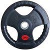 Kubisport CWRUB20 pogumovaný kotúč s úchytmi 20 kg - priemer 50 mm