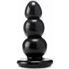 Čierne dildo - HT37 (16 x 6,6 cm) - gb22010