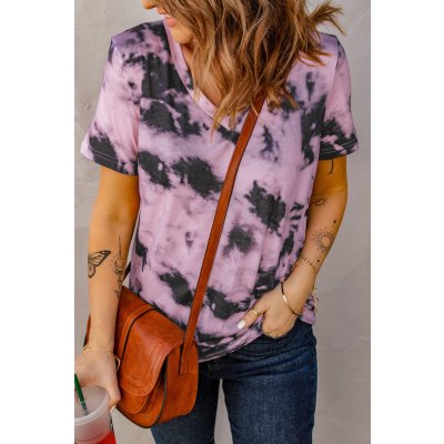 OMG Dámske tričko s krátkym rukávom Mahen fialová