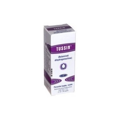 TUSSIN kvapky 25ml