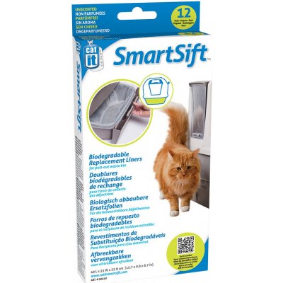 CATIT NAHRADNE SACKY DO TOALIET CATIT DESIGN SMARTSIFT SPODNI CAST 12 KS