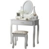 Toaletný stolík KLASIK + darček hubka na make up