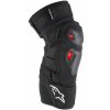 Chrániče kolen BIONIC PRO PLASMA, ALPINESTARS (černá/červená/bílá, vel. L/XL)