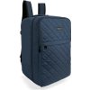Zellia tmavomodrý batoh Vizz Air Ryanair do príručnej batožiny Hz-104 - prešívaný - vodoodpudivý 40 X 25 X 20 Cm