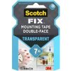 3M Scotch mmontážna páska 19 mm x 1,5 m transparentná