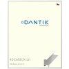 DANTIK rám na obraz 40 x 50 Stříbrná lesklá