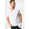 JACK & JONES 2PACK Bavlnené tričko JACK AND JONES JacBasic Crew II biela S