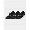 Dámske ponožky Under Armour UA Breathe Lite Ultra Low 3p-BLK – čierne (3 páry) Velikost: M