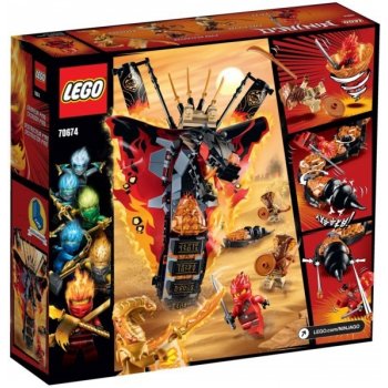 LEGO® NINJAGO® 70674 Ohnivý tesák od 159,9 € - Heureka.sk