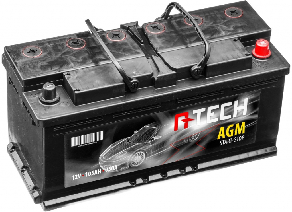 A-TECH AGM START-STOP 12V 105Ah 950A BA AGM105