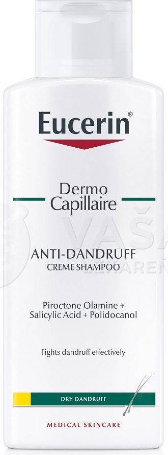 Eucerin Dermocapillaire šampón na suché lupiny 250 ml