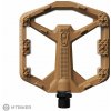 Crankbrothers Stamp 0 Small platformové pedále, hnedá