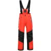 Detské lyžiarske nohavice s membránou ptx snow ALPINE PRO WERADO 2 oranžová/červená 116-12