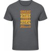 Gildan Tričko - Dizajn - Great Taste for Great Moments - Dark Heather - L - Pánske