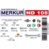 Merkur náhradné diely ND108 skrutky a matičky
