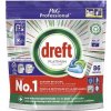 Dreft Platinum All in 1 original gélové tablety do umývačky riadu 86 ks