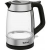 Rýchlovarná kanvica Tefal Glass KI605830 Čierna/Nerezová