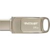PAT Patriot Memory Tab T560 64GB USB flash disk Dual USB 120MB/s (PS64GT560DS5D) Strieborná