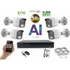 Monitorrs Security AI IP 4 kamerový set 5 Mpix WTube (6372K4) (Monitorrs Security)