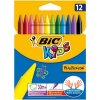 Bic Plastové voskovky odolné voči lámaniu 12ks