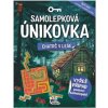 Samolepková únikovka Chatrč v lese 20x26cm CZ verzia