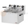 Fritéza elektrická dvoukomorová 5x5 l | REDFOX, FE-44