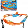 Hot Wheels dráha RÝCHLE PRETEKY na koľajniciach + auto v cene GJM75
