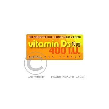 Naturvita Vitamín D3 10MCG 400I.U. 90 tabliet