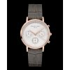 Hodinky Rosefield NCGRG-N95 The Gabby White Sunray Croco Grey Rose Gold
