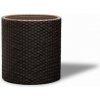 Květináč Keter Cylinder M Brown